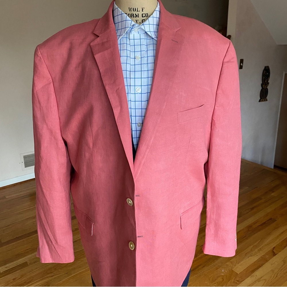 🔥🔥Men’s LAUREN Ralph Lauren Big & Tall 100% Linen Blazer Sportcoat🔥🔥 FIRE!